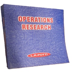 OPERATIONS RESEARCH By LR POTTI